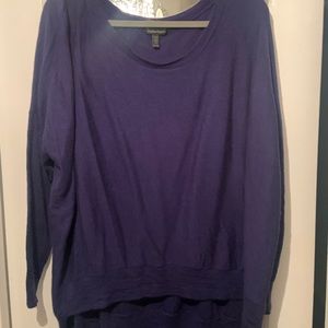 Eileen Fisher Women’s Size XL navy blue sweater
